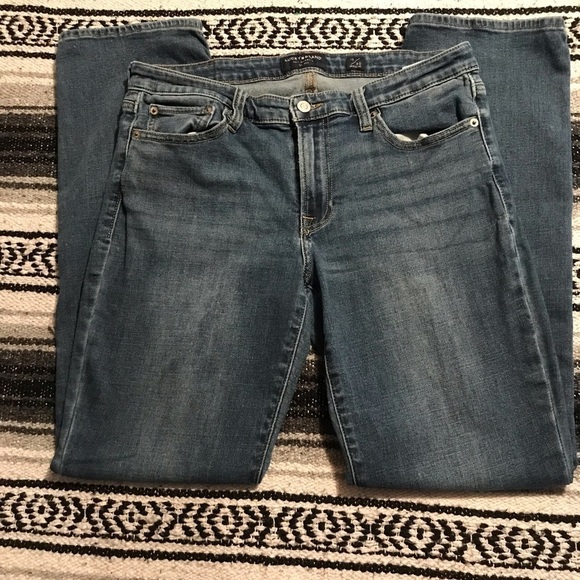 Lucky Brand Denim - Lucky Brand Midrise Straight Leg Jeans Womens Size 10/30R Denim Blue